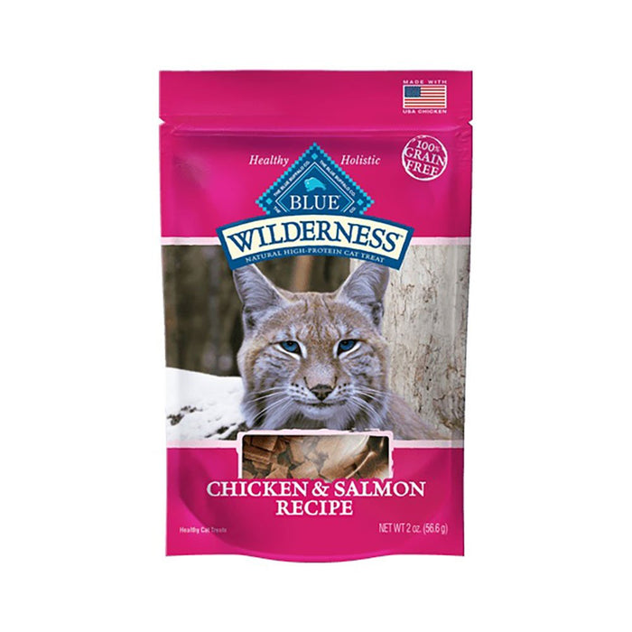 Photo of Blue Buffalo-Blue Buffalo Wilderness Grain-Free Soft-Moist Cat Treats-Chicken & Salmon-2 oz-from Pet Wish Pros