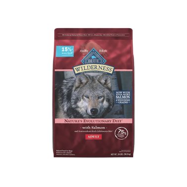 Photo of Blue Buffalo-Blue Buffalo Wilderness High Protein plus Wholesome Grains Natural Adult Dry Dog Food-Salmon-24 lb-from Pet Wish Pros