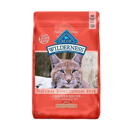 Photo of Blue Buffalo-Blue Buffalo Wilderness Natural Evolutionary Diet Indoor Hairball & Weight Control Grain-Free Dry Adult Cat Food-Chicken-11 lb-from Pet Wish Pros