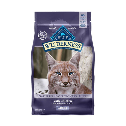 Photo of Blue Buffalo-Blue Buffalo Wilderness Nature's Evolutionary Diet Grain-Free Dry Adult Cat Food-Chicken-12 lb-from Pet Wish Pros