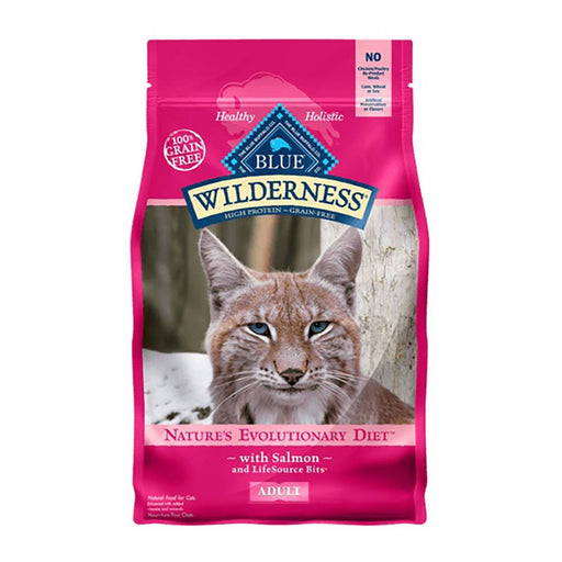 Photo of Blue Buffalo-Blue Buffalo Wilderness Nature's Evolutionary Diet Grain-Free Dry Adult Cat Food-Salmon-11 lb-from Pet Wish Pros