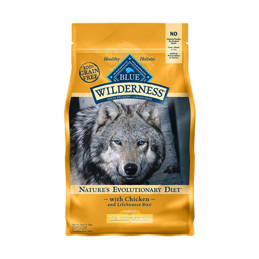 Photo of Blue Buffalo-Blue Buffalo Wilderness Nature's Evolutionary Diet Grain-Free Dry Adult Dog Food-Healthy Weight Chicken-24 lb-from Pet Wish Pros