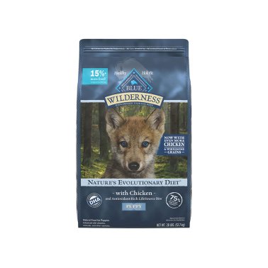 Photo of Blue Buffalo-Blue Buffalo Wilderness Nature's Evolutionary Diet Grain-Free Dry Puppy Food-Chicken-28 lb-from Pet Wish Pros