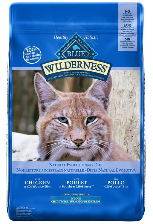 Photo of Blue Buffalo-Blue Buffalo Wilderness Nature's Evolutionary Diet Indoor Grain-Free Dry Adult Cat Food-Chicken-11 lb-from Pet Wish Pros