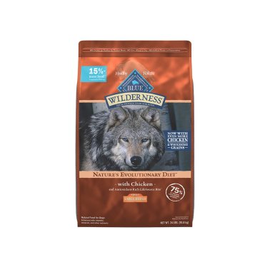 Photo of Blue Buffalo-Blue Buffalo Wilderness plus Wholesome Grains High Protein Large Breed Adult Dry Dog Food-Chicken-24 lb-from Pet Wish Pros