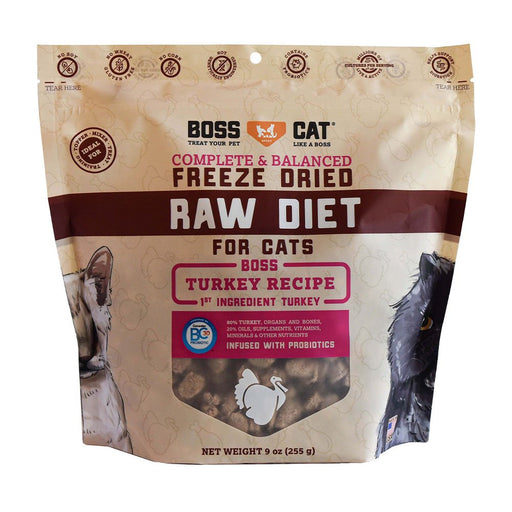 Photo of Boss Nation Brands-Boss Cat Freeze-Dried Raw Nuggets-Turkey-9 oz-from Pet Wish Pros