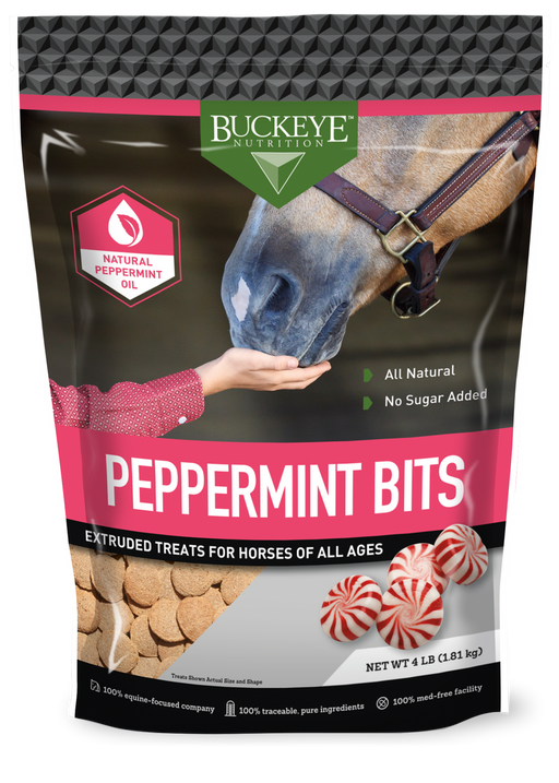 Photo of Buckeye Nutrition-Buckeye Nutrition Horse Treats-Peppermint Bits-4 lb-from Pet Wish Pros