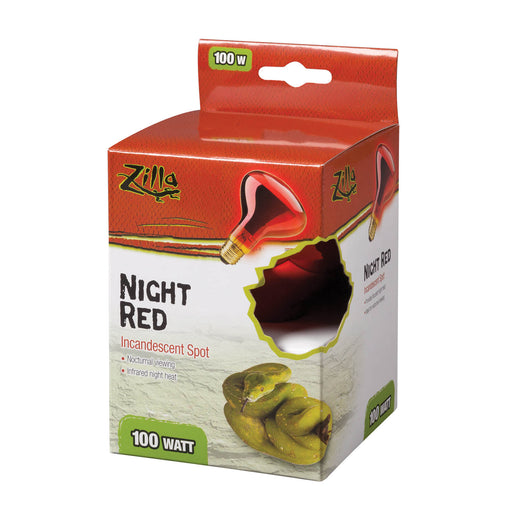 Photo of Central Aquatics-Zilla Incandescent Spot Bulb-100 W-Night Red-from Pet Wish Pros