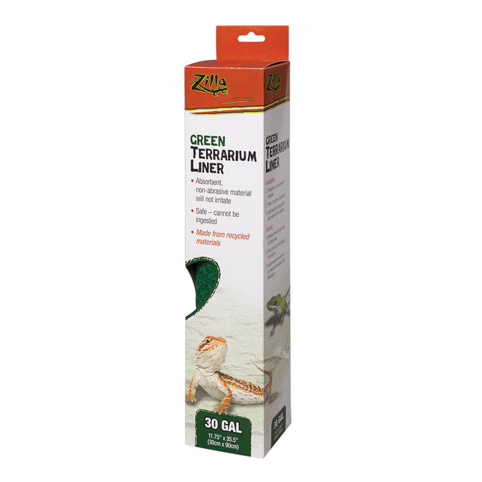 Photo of Central Aquatics-Zilla Terrarium Liner-11.75 in x 35.5 in-Green-from Pet Wish Pros
