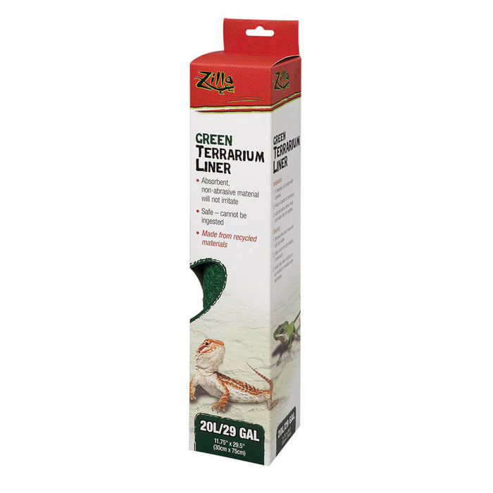 Photo of Central Aquatics-Zilla Terrarium Liner-20 L/29/37 gal-Green-from Pet Wish Pros