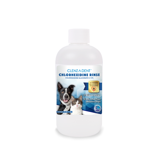 Photo of Ceva Animal Health-Clenz-a-dent Chlorhexidine Rinse-8 oz-from Pet Wish Pros