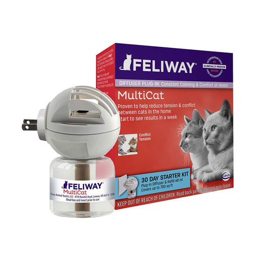 Photo of Ceva Animal Health-Feliway MultiCat Diffuser-30-Day Starter Kit-from Pet Wish Pros