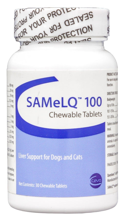 Photo of Ceva Animal Health-S-Adenosyl SAMeLQ Liver Support Chewable Tablets-100 mg-30 count-from Pet Wish Pros