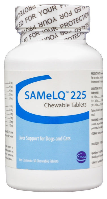 Photo of Ceva Animal Health-S-Adenosyl SAMeLQ Liver Support Chewable Tablets-225 mg-30 count-from Pet Wish Pros