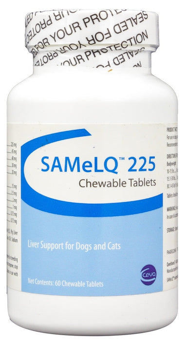 Photo of Ceva Animal Health-S-Adenosyl SAMeLQ Liver Support Chewable Tablets-225 mg-60 count-from Pet Wish Pros