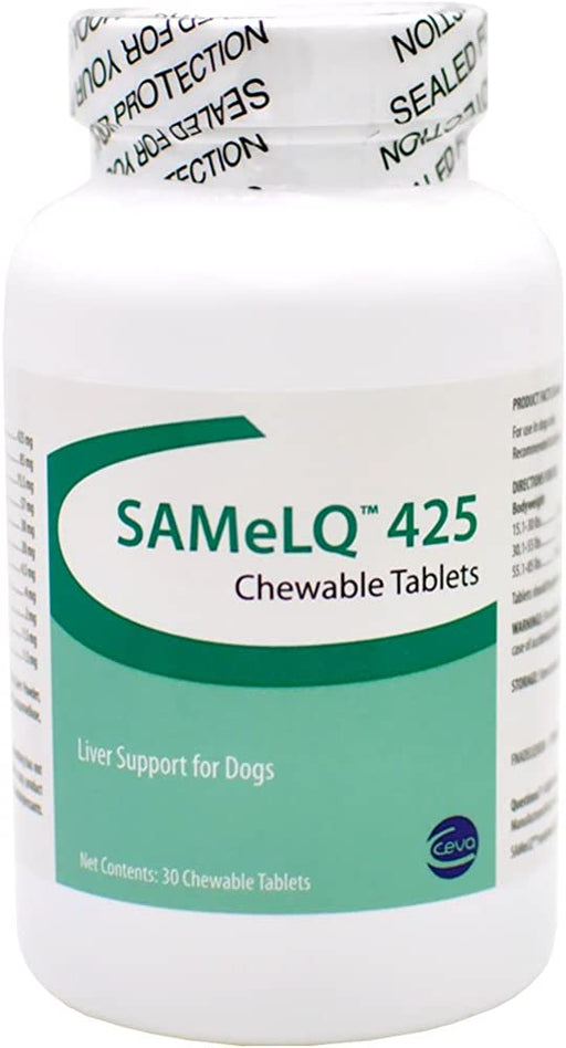 Photo of Ceva Animal Health-S-Adenosyl SAMeLQ Liver Support Chewable Tablets-425 mg-30 count-from Pet Wish Pros