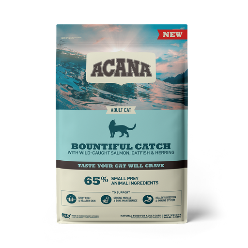 Photo of Champion Petfoods-ACANA Bountiful Catch with Wild Caught Salmon Herring & Hake Cat Food-10 lb-from Pet Wish Pros