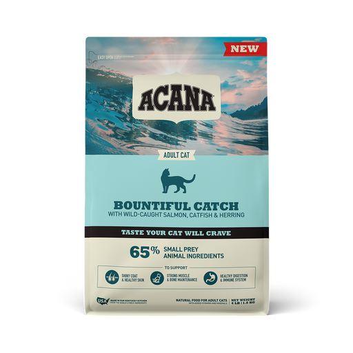 Photo of Champion Petfoods-ACANA Bountiful Catch with Wild Caught Salmon Herring & Hake Cat Food-4 lb-from Pet Wish Pros