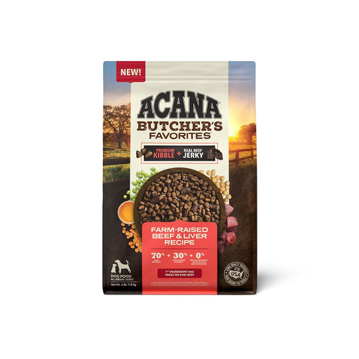 Photo of Champion Petfoods-ACANA Butcher's Favorites Dry Dog Food-Farm-Raised Beef-4 lb-from Pet Wish Pros