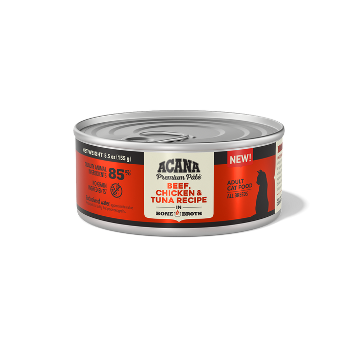 Photo of Champion Petfoods-ACANA Canned Cat Food-Beef, Chicken, & Tuna-(5.5 oz) [12 count]-from Pet Wish Pros