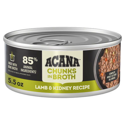 Photo of Champion Petfoods-ACANA Chunks in Broth for Cats-Lamb and Kidney Recipe-(5.5 oz) [6 count]-from Pet Wish Pros