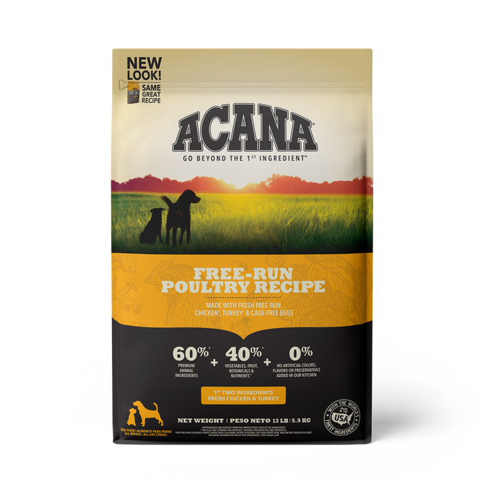 Photo of Champion Petfoods-ACANA Free Run Poultry Dry Dog Food-13 lb-from Pet Wish Pros