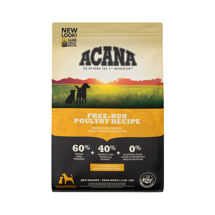 Photo of Champion Petfoods-ACANA Free Run Poultry Dry Dog Food-4.5 lb-from Pet Wish Pros