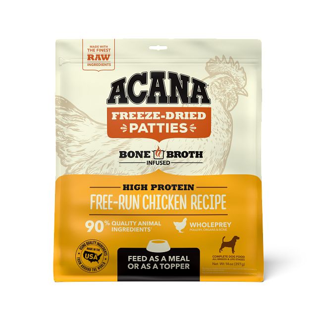 Photo of Champion Petfoods-ACANA Freeze-Dried Patties for Dogs-14 oz-Free-Run Chicken-from Pet Wish Pros