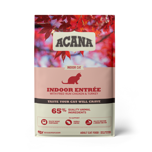 Photo of Champion Petfoods-ACANA Indoor Entrée Dry Cat Food-Free-Run Chicken & Turkey-10 lb-from Pet Wish Pros