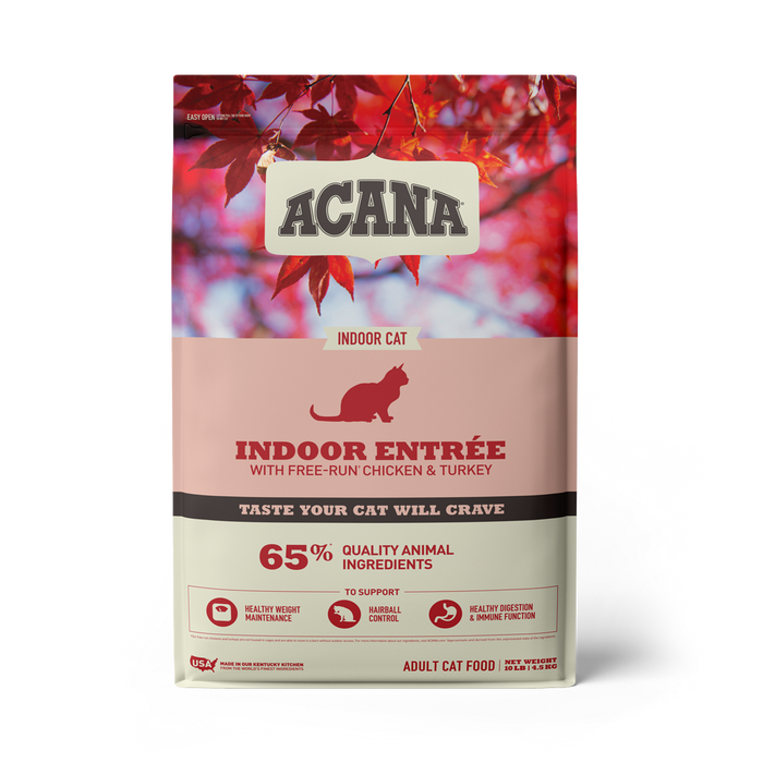 Photo of Champion Petfoods-ACANA Indoor Entrée Dry Cat Food-Free-Run Chicken & Turkey-10 lb-from Pet Wish Pros