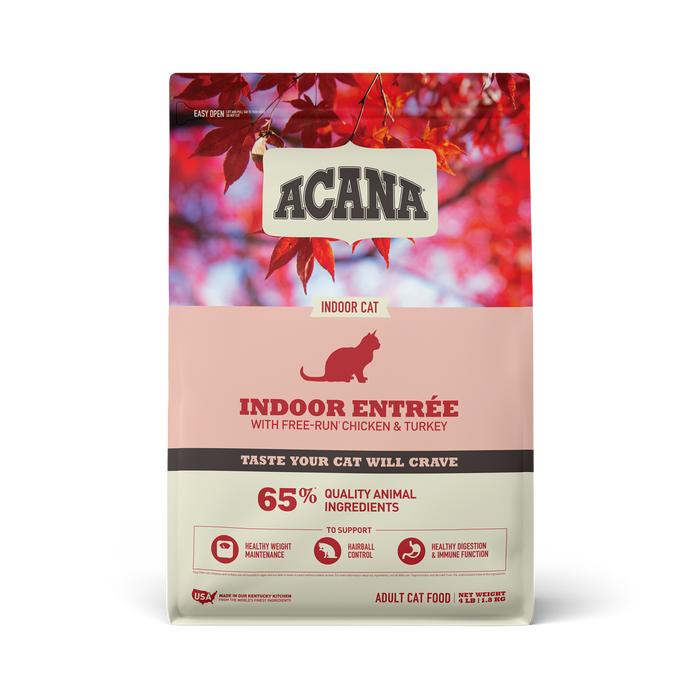 Photo of Champion Petfoods-ACANA Indoor Entrée Dry Cat Food-Free-Run Chicken & Turkey-4 lb-from Pet Wish Pros