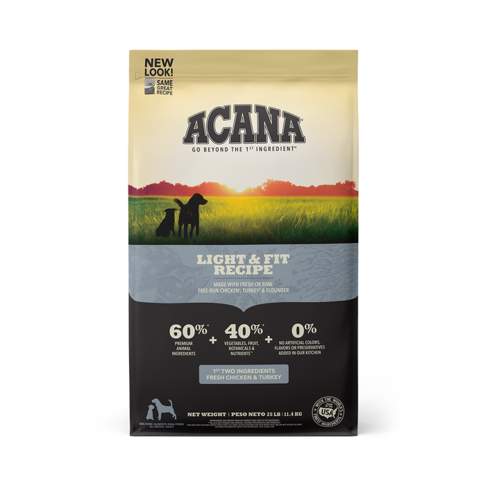 Photo of Champion Petfoods-ACANA Light & Fit Dry Dog Food-25 lb-from Pet Wish Pros