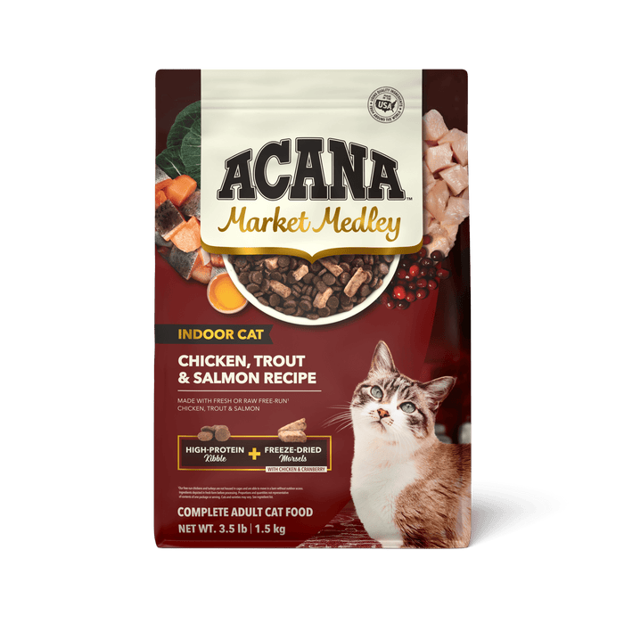 Photo of Champion Petfoods-ACANA Market Medley Adult Cat Food-Chicken, Trout & Salmon-3.5 lb-from Pet Wish Pros