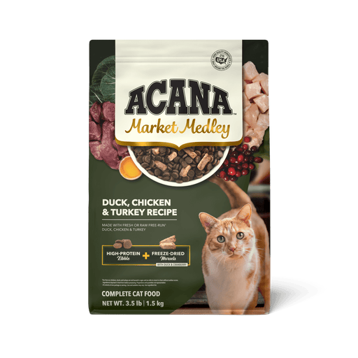 Photo of Champion Petfoods-ACANA Market Medley Adult Cat Food-Duck, Chicken & Turkey-3.5 lb-from Pet Wish Pros