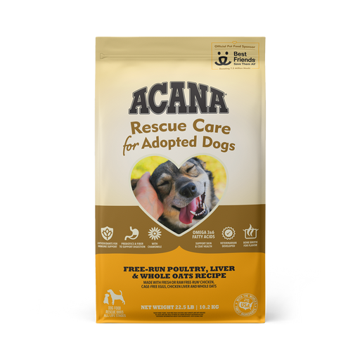 Photo of Champion Petfoods-ACANA Rescue Care for Adopted Dogs-22.5 lb-Free-Run Poultry Liver & Whole Oats Recipe-from Pet Wish Pros