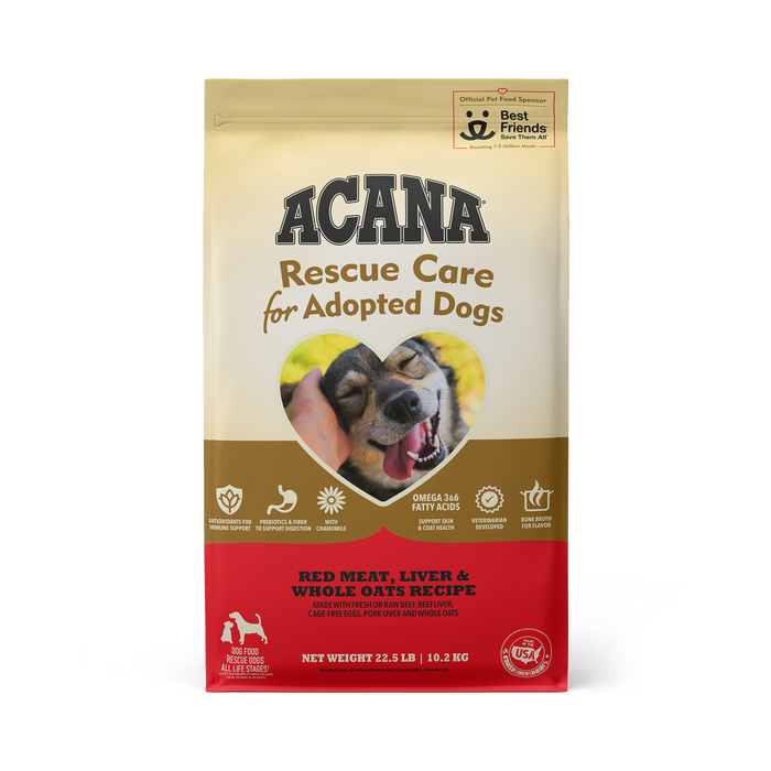 Photo of Champion Petfoods-ACANA Rescue Care for Adopted Dogs-22.5 lb-Red Meat Liver & Whole Oats Recipe-from Pet Wish Pros