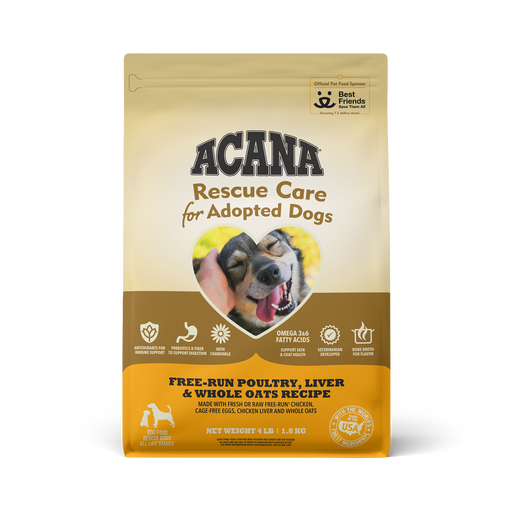 Photo of Champion Petfoods-ACANA Rescue Care for Adopted Dogs-4 lb-Free-Run Poultry Liver & Whole Oats Recipe-from Pet Wish Pros