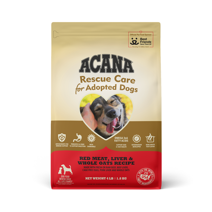 Photo of Champion Petfoods-ACANA Rescue Care for Adopted Dogs-4 lb-Red Meat Liver & Whole Oats Recipe-from Pet Wish Pros