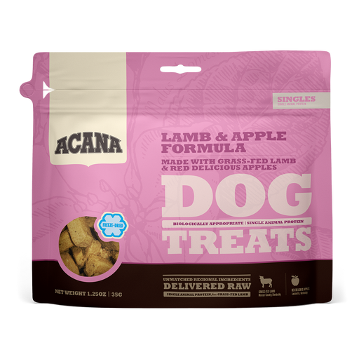 Photo of Champion Petfoods-ACANA Singles Dog Treats-1.25 oz-Lamb & Apple-from Pet Wish Pros