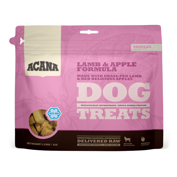 Photo of Champion Petfoods-ACANA Singles Dog Treats-3.25 oz-Lamb & Apple-from Pet Wish Pros