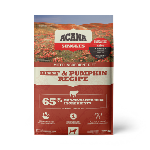 Photo of Champion Petfoods-ACANA Singles Dry Dog Food-13 lb-Beef & Pumpkin-from Pet Wish Pros