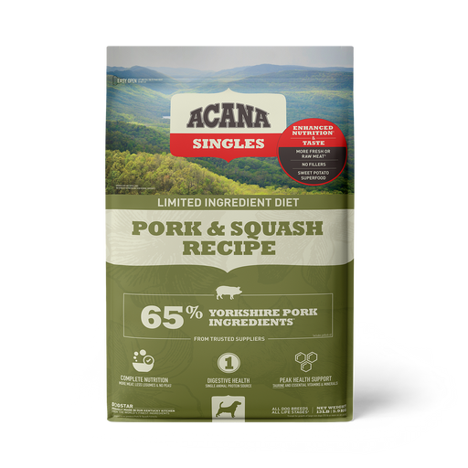 Photo of Champion Petfoods-ACANA Singles Dry Dog Food-13 lb-Pork & Squash-from Pet Wish Pros