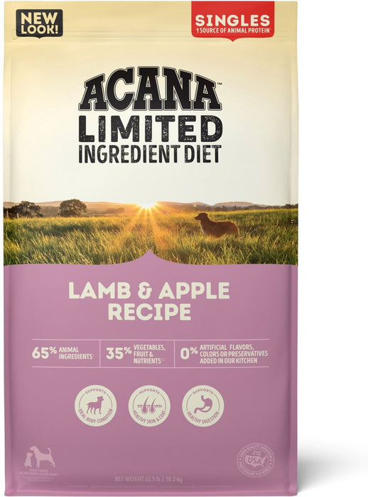 Photo of Champion Petfoods-ACANA Singles Dry Dog Food-22.5 lb-Lamb & Apple-from Pet Wish Pros