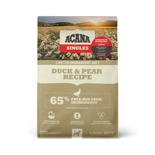 Photo of Champion Petfoods-ACANA Singles Dry Dog Food-4.5 lb-Duck & Pear-from Pet Wish Pros