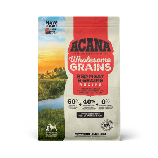 Photo of Champion Petfoods-ACANA Wholesome Grains Dog Food-Red Meat & Grains Recipe-4 lb-from Pet Wish Pros