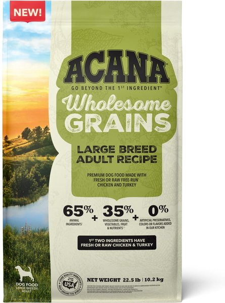 Photo of Champion Petfoods-ACANA Wholesome Grains Large Breed Adult Dry Dog Food-22.5 lb-from Pet Wish Pros