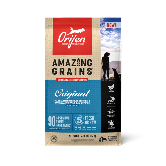 Photo of Champion Petfoods-ORIJEN Amazing Grains Dry Dog Food-Original Recipe-22.5 lb-from Pet Wish Pros