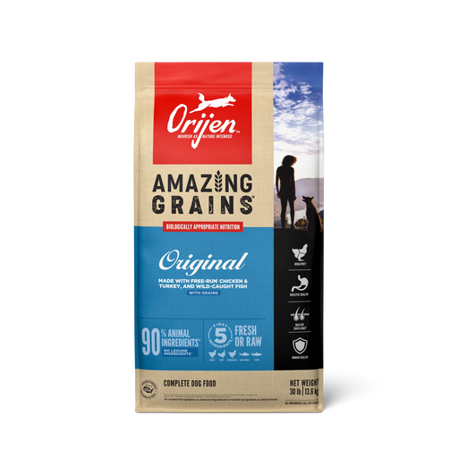 Photo of Champion Petfoods-ORIJEN Amazing Grains Dry Dog Food-Original Recipe-30 lb-from Pet Wish Pros