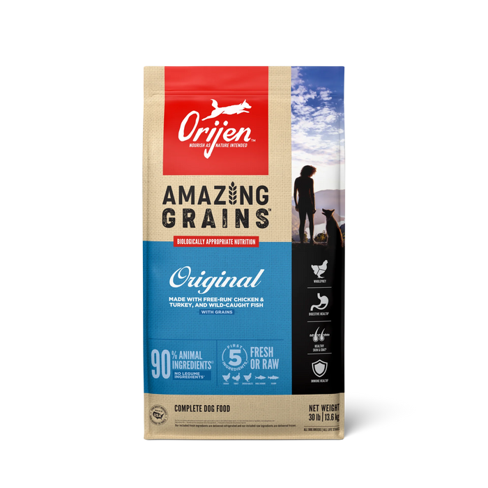 Photo of Champion Petfoods-ORIJEN Amazing Grains Dry Dog Food-Original Recipe-30 lb-from Pet Wish Pros