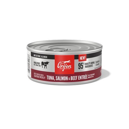 Photo of Champion Petfoods-ORIJEN Canned Cat Food-Tuna, Salmon, & Beef-(5.5 oz) [12 count]-from Pet Wish Pros